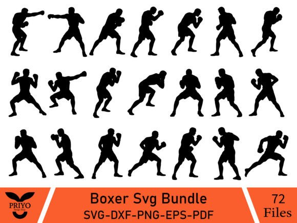 A Boxer SVG Bundle for Crafting & Graphics