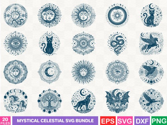 A Celestial Graphic Bundle That Creates Magic