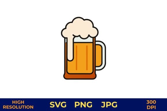 A Designer's Review of Beer Mug Vector Graphics and Illustrations