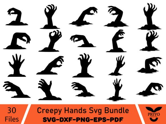 A Practical Look at the Creepy Hands SVG Graphics Bundle