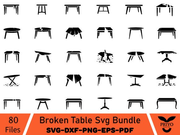 Brand Review: The Broken Table Svg Bundle for Creative Campaigns