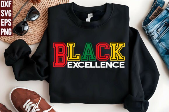 Crafting with Purpose: Black Excellence Graphics for T-Shirt Designs