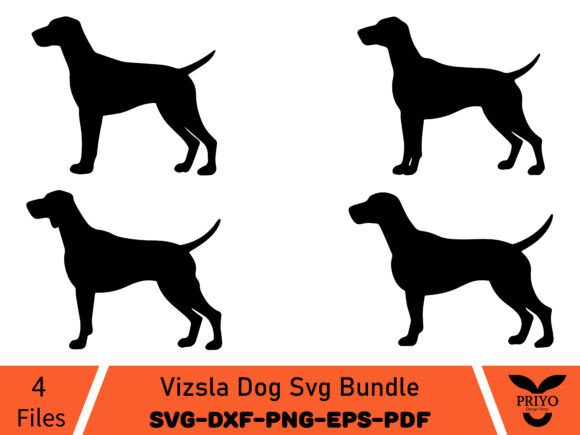 Graphics for Vizsla Dog Svg Bundle Illustrations
