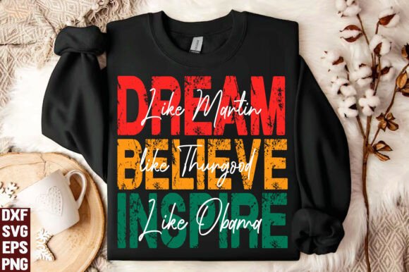 Juneteenth & MLK Graphics for T-Shirt Designs