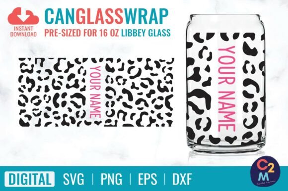 Leopard Graphics: A Versatile Design Asset for Tumbler Wraps