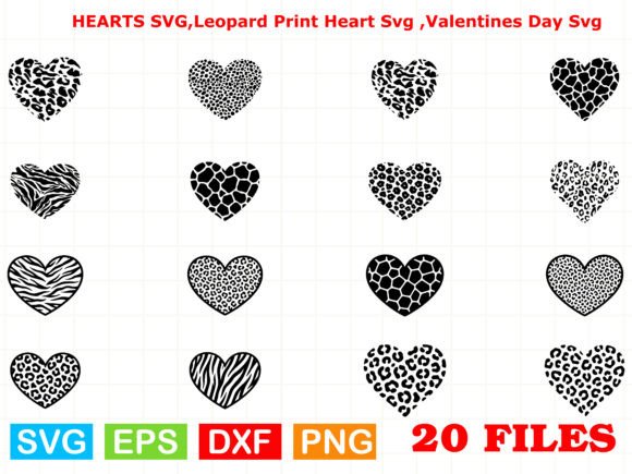The Leopard Print Heart: A Bold Graphic Design Asset
